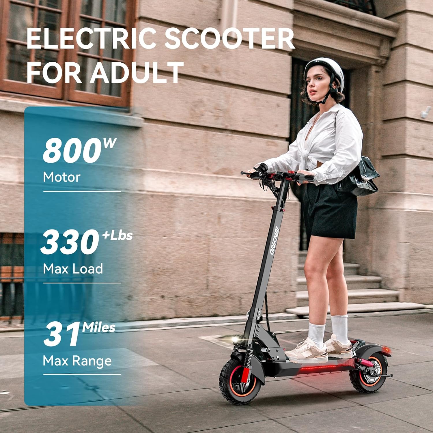 iENYRID M4 electric scooter 800w all terrain electric scooter with seat
