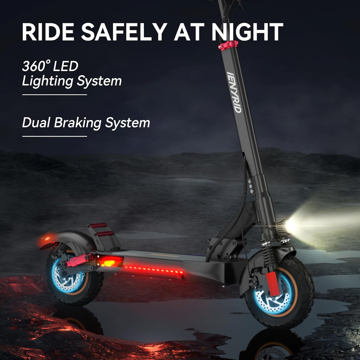 iENYRID M4 electric scooter 800w all terrain electric scooter with seat