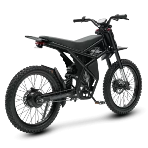 GT73 Electric Dirt Bike for Adults 2400W 48V 37MPH 36.4AH Dual Battery 85 Miles Range 25" Tires UL2849 Full Suspension